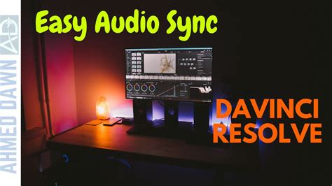 How To Sync Audio Video Clips In DaVinci Resolve EASIEST Way To