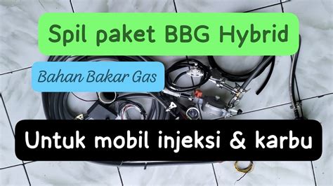 Spil Pake Konverter Kit Hybrid Bahan Bakar Gas Untuk Mobil Injeksi Dan