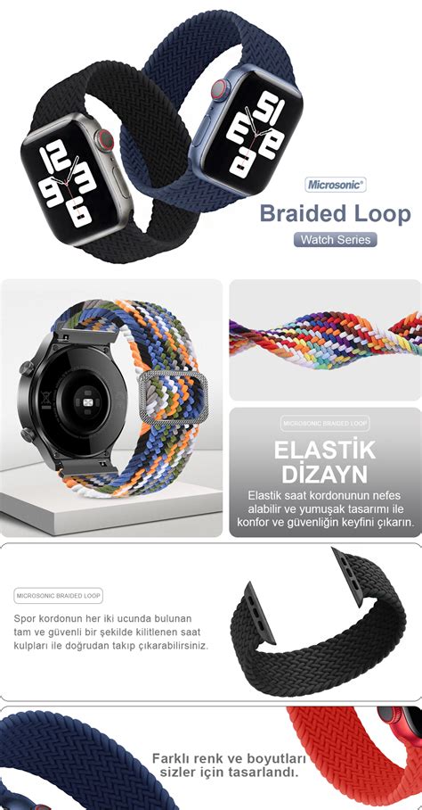 Microsonic Huawei Watch Gt Elegant Kordon Braided Loop Band Fiyatları