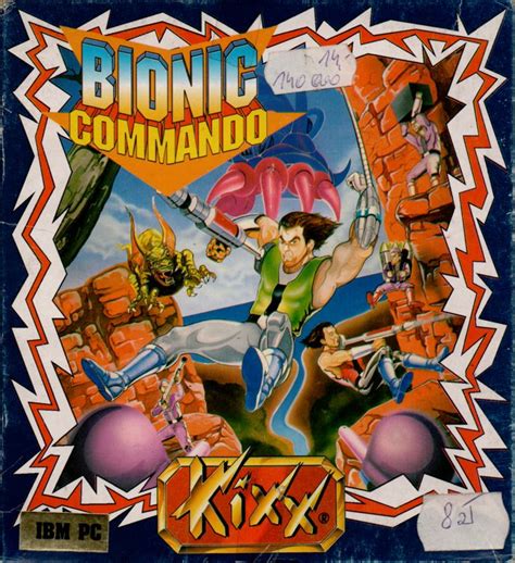 Bionic Commando Amiga Box Cover Art Mobygames