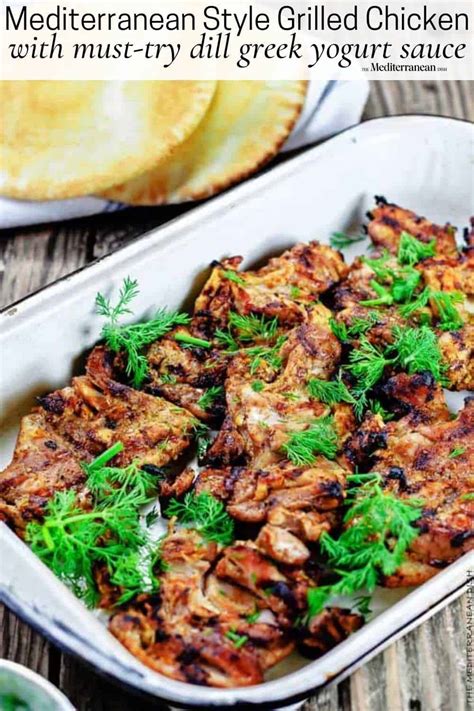 Mediterranean Grilled Chicken Thighs Best Marinade The