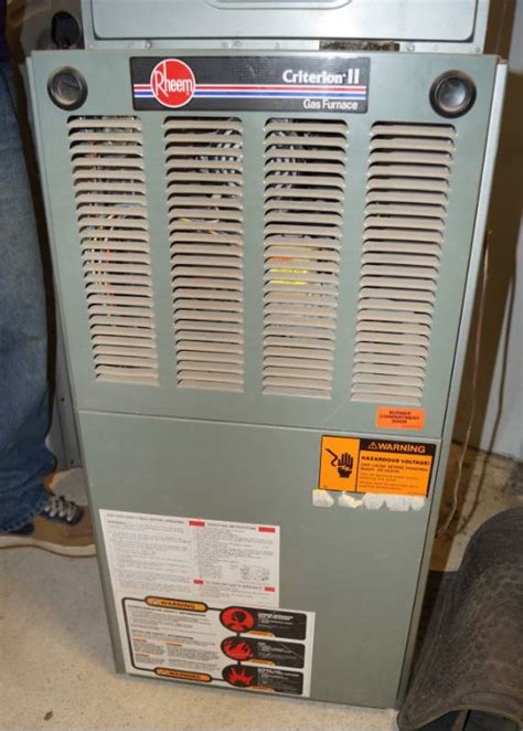 Rheem Criterion Ii Gas Furnace Troubleshoot