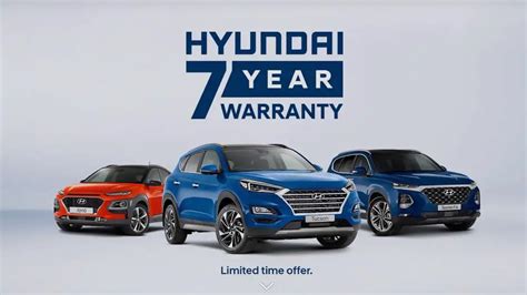 Hyundai Introduces Seven Year Warranty As A Limited Offer Drive