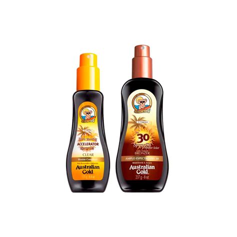 Kit Australian Gold Dark Tanning FPS 30 Nova Era Cosméticos Viva a