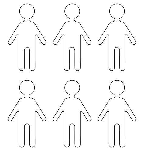 Printable Person Cut Out