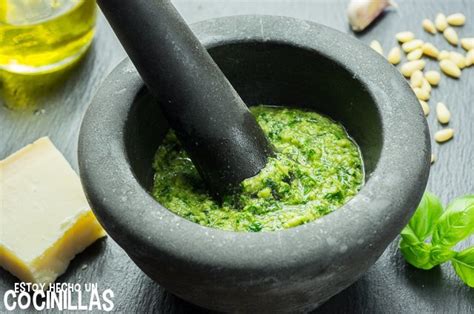 Receta De Salsa Pesto Casera Pesto De Albahaca O Pesto Alla Genovese