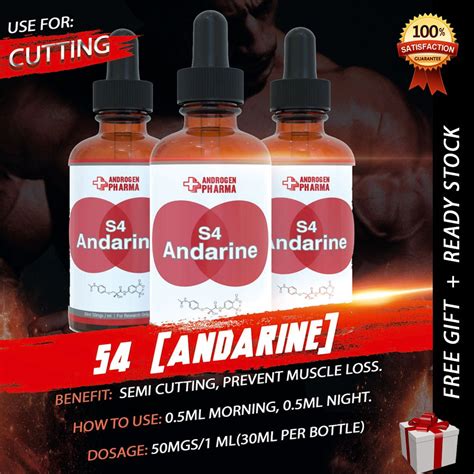 Sarms S Andarine Ml Lean Gain Semi Cutting Support Gain