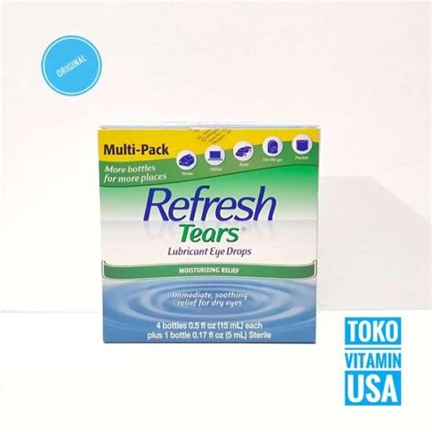 Promo Refresh Tears Lubricant Eye Drops Ml Botol Diskon Di