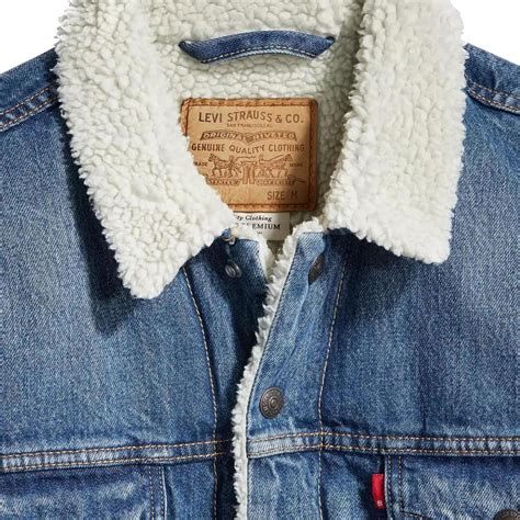 Blus O Levis Type Sherpa Trucker Azul De Homem Xtreme Pt