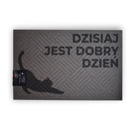 Wycieraczka Kot Dobry Dzie X