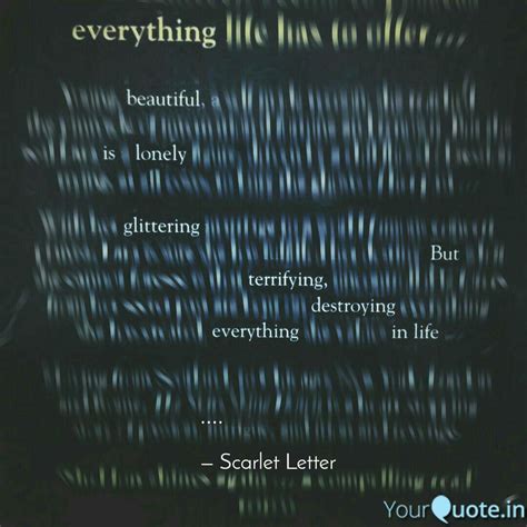 Quotes & Writings by Scarlet Letter | YourQuote