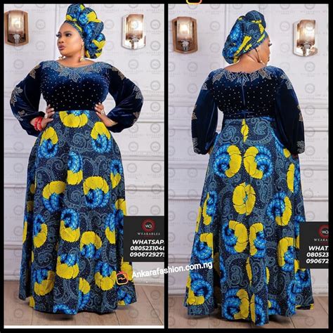 Madam Ankara Gown Styles Madam Ankara Gowns Pictures For Africa