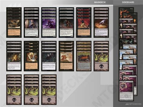 Mtg Pauper Mono Black Initiative Top Decks Mtg Decks