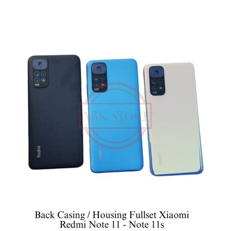 Jual BACK CASING KESING HOUSING XIAOMI REDMI NOTE 11 11S BACKDOOR