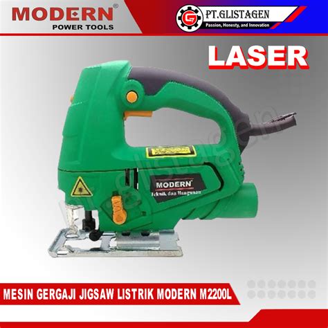 Jual MODERN M2200L Mesin Gergaji Jigsaw Triplek Kayu Jig Saw Laser M