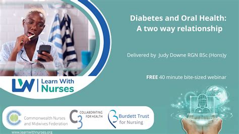 Diabetes And Oral Health Learn With Nurses