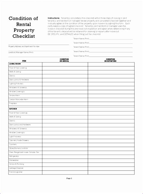 Inspection Sheet Template Excel Doctemplates