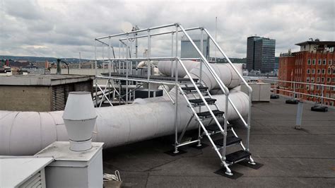 Rooftop Crossover Platforms Flexible Lifeline Systems