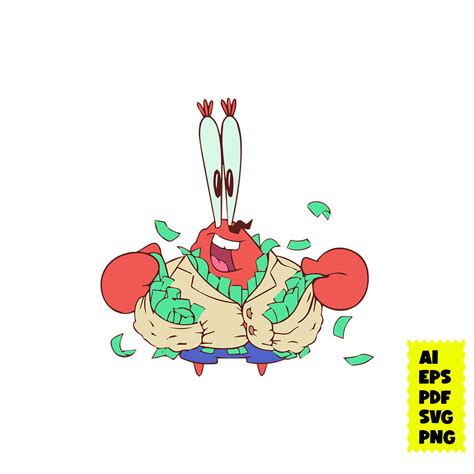 Mr Krabs Svg Krabs Svg Spongebob Svg Crabs Svg Money Sv Inspire