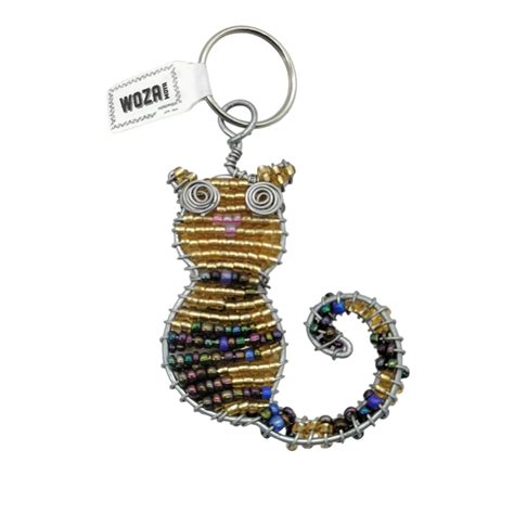 Cat Key Ring Woza Moya