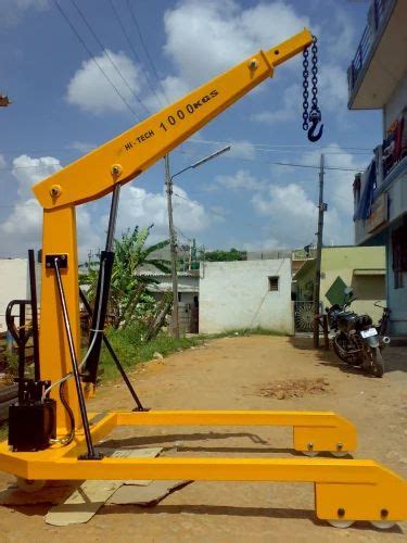 Hydraulic Floor Cranes At Rs 50000 Mobile Floor Crane In Delhi ID