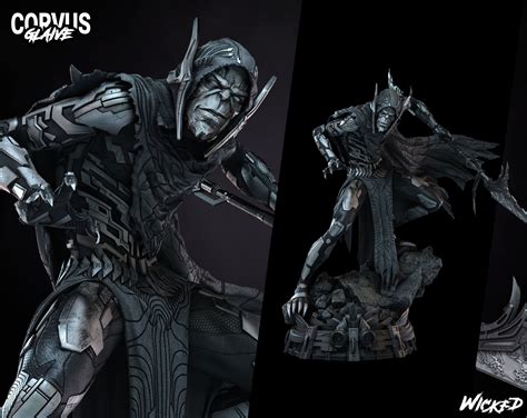 Wicked Marvel Corvus Glaive Sculpture Ready For 3d Printing 3d Model 3d