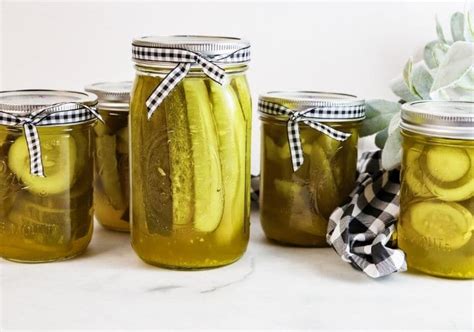 Crunchy Dill Pickle Recipe - With Canning Directions - Bake Me Some Sugar