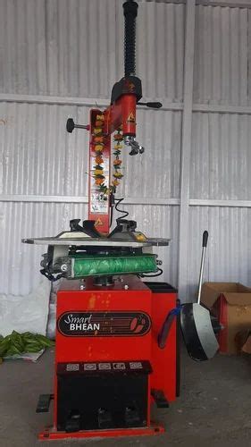 Mild Steel And ABS Semi Automatic Smart Bhean Tyre Changer Machine For