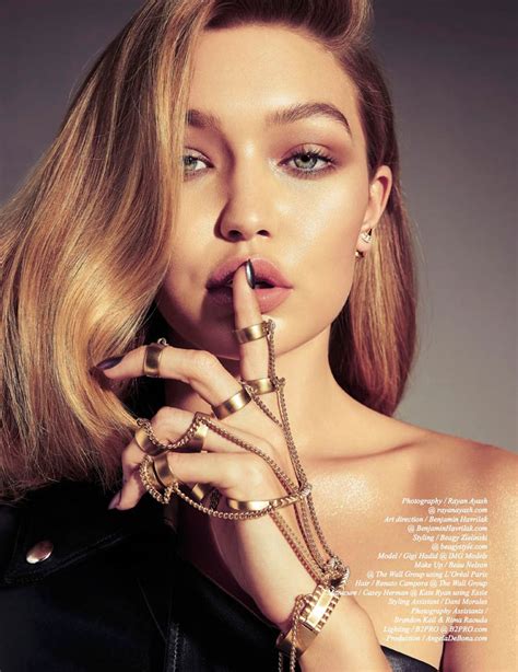 Gigi Hadid Sizzles In Schon Shoot By Rayan Ayash Fashion Gone Rogue