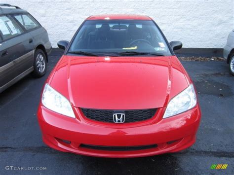 Rally Red Honda Civic Lx Coupe Photo Gtcarlot