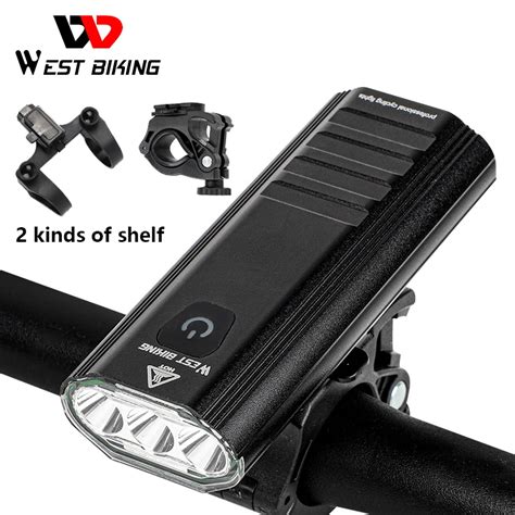 West Biking 3000 L Men Luz Da Bicicleta 3 Led 5200mah Usb Recarreg Vel