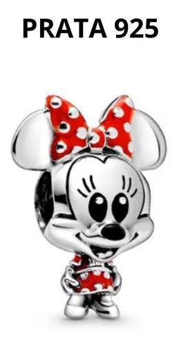 Charm Berloque Minnie Mickey Disney Prata Pandora Vivara Mercadolivre