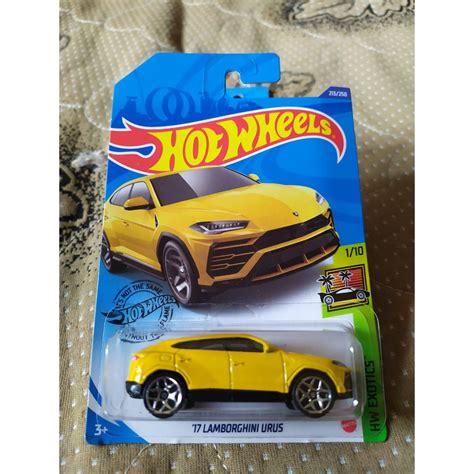 Hot Wheels 17 Lamborghini Urus Yellow Shopee Malaysia