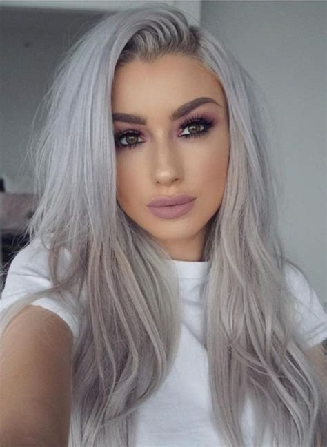 20 Gorgeous Silver Hair Colour Ideas Nicestyles