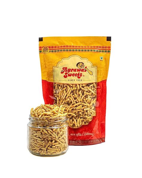 Agrawal Sweets Tasty Ratlami Sev Crispy Crunchy Traditional Namkeen