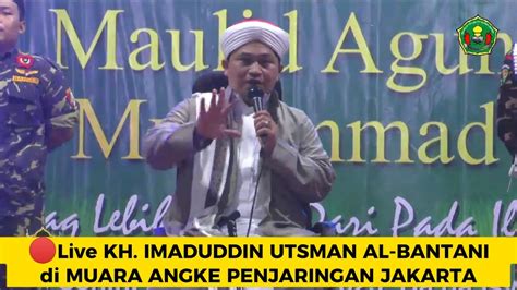 Live DISKURSUS ILMU NASAB Bersama KH IMADUDDIN UTSMAN AL BANTANI YouTube