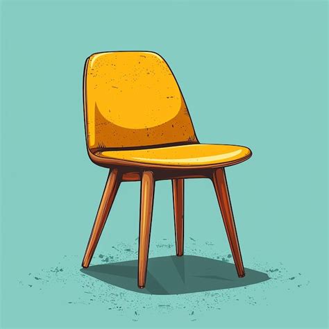 Chair Cartoon Vector Icon Illustration Premium Ai Generated Image