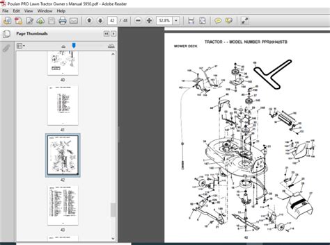 Poulan Pro Lawn Tractor Owner S Manual Pdf Download Heydownloads Manual Downloads