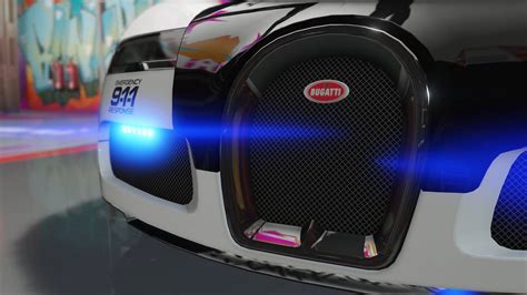 Bugatti Veyron Hot Pursuit Police Add On Replace Template