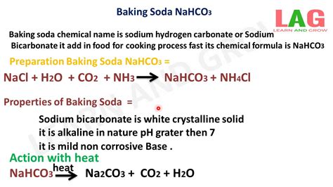 Chemical Makeup Of Baking Soda - Mugeek Vidalondon