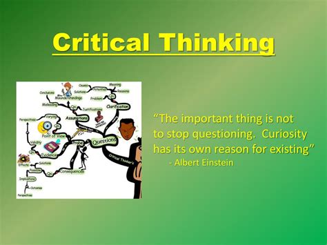 Ppt Critical Thinking Powerpoint Presentation Free Download Id2253880