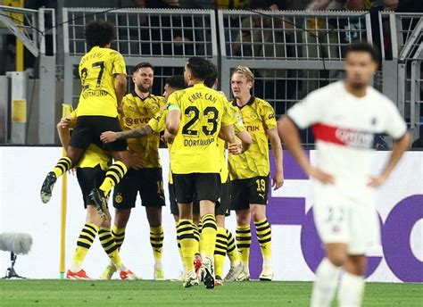 Borussia Dortmund Se Impone Por La M Nima Al Psg Y Sue A Con La Final