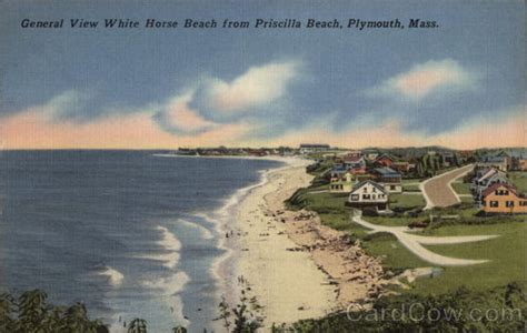 General View White Horse Beach From Priscilla Beach Plymouth Ma