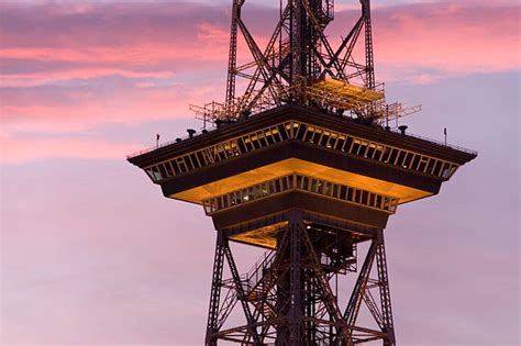 160 Berlin Radio Tower Berlin Germany Tower Steel Stock Photos