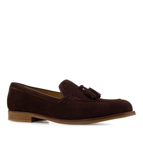 Mocassins En Cro Te De Cuir Marron Hommes Chaussures Habill Es