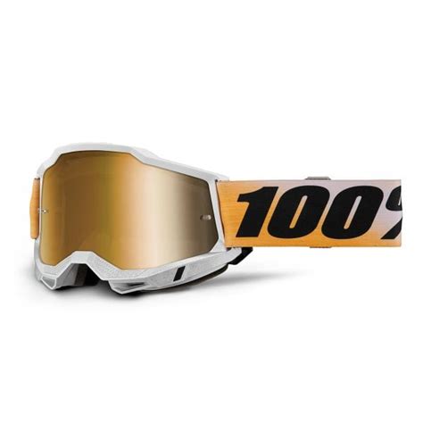 Masque Cross 100 Accuri 2 Shiv Iridium Or En Stock ICasque