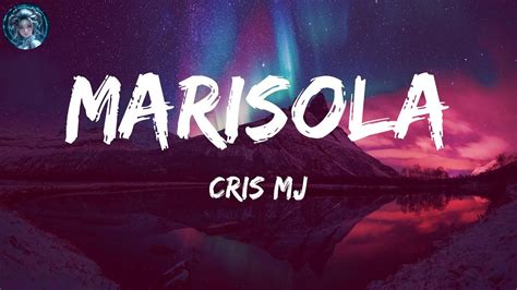 Cris Mj Marisola Letra Lyrics Youtube