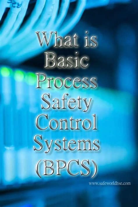 What Is Basic Process Control Systems Bpcs Process Control Process