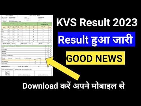 KVS Result KVS PRT Result 2023 KVS PRT Cut Off 2023 KVS PRT MUSIC