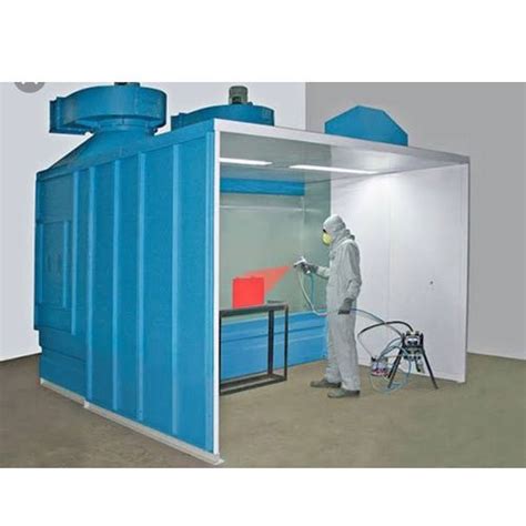 Blue Paint Booth Automation Grade Manual Csk Techniks Id